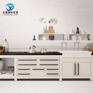 Chino azulejo 75x150mm azulejos de cocina 12x12 blanco de cerámica del piso - Product Image 5