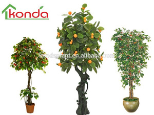 Chinois Usine Bonsaï Fruits Arbres En Plastique Artificielle Fruits Cerisier Pour Vente - Product Image 3
