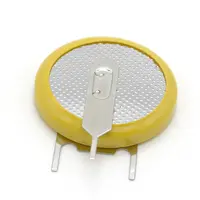 Bateria de célula de botão cr1616 com abas de solda