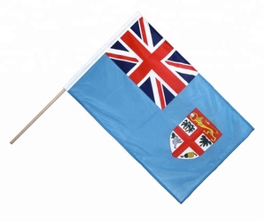 Custom National Flag Fiji Islands <span class=keywords><strong>ประเทศ</strong></span>ธง - Product Image 4