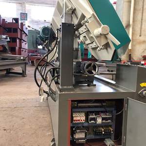 Gb4235 Hoogwaardige Hydraulische Zaag Semi-Automatische Eencilinder Lintzaagmachine Voor Het Snijden Van Staafstaal - Product Image 6