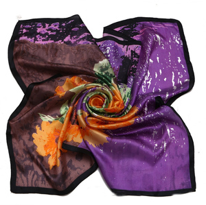 चीनी कारखाने से थोक 100% रेशम दुपट्टा सूज़ौ - Product Image 3