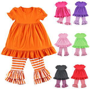 Nuevos productos de camisa de legging temporada de fútbol chica traje venta al por mayor ropa de los niños - Product Image 1