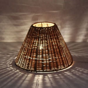 Antique Cone Sinh Thái Thân Thiện Tre Chụp Đèn Tre Dệt Bảng Đèn Bóng Râm Cho Phòng Khách Đầu Giường - Product Image 3