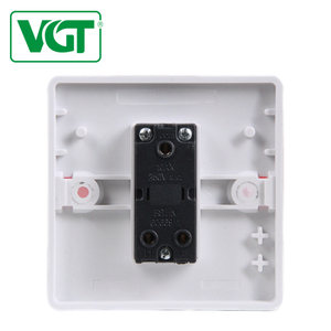 Estándar británico aleación de <span class=keywords><strong>cobre</strong></span> plata Punto 1 gang 1 manera interruptor de alimentación - Product Image 2