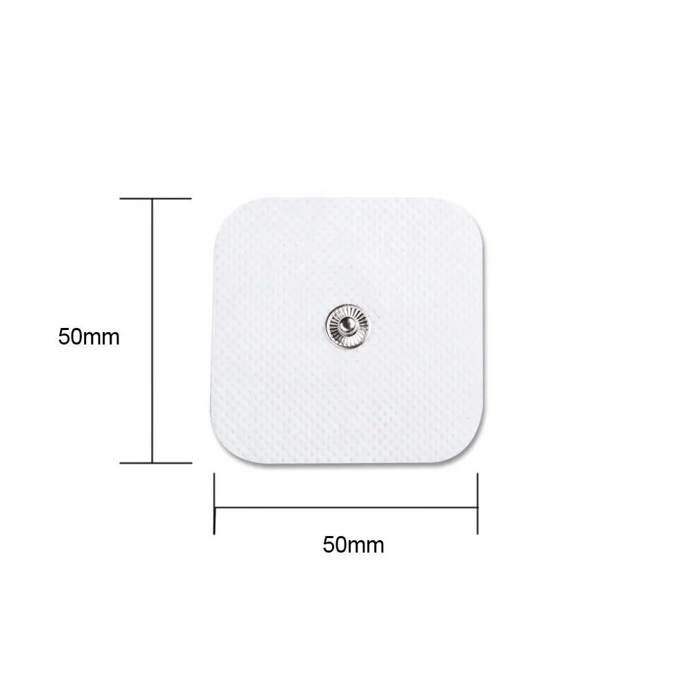 CE ISO zertifizierung 5*5 cm TENS/EMS elektrode pads/elektrode patches für medizinische geräte