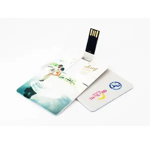 China Factory Wholesale USB Flash Credit Card 8GB 16GB USB Flash Drive/Kart USB Bellek