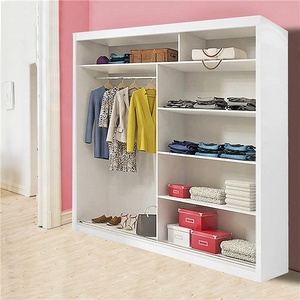 Scelta perfetta Moderno di Colore Bianco A <span class=keywords><strong>Specchio</strong></span> Camera Da Letto Porte Scorrevoli Armadio con LED - Product Image 2