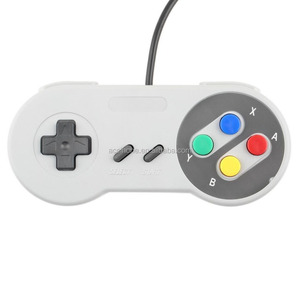R etro USB Gamepad J Oypadจอยสติ๊กสำหรับคอมพิวเตอร์MAC R Etroซูเปอร์สำหรับ<span class=keywords><strong>Nintendo</strong></span> SNESควบคุมเกม - Product Image 2