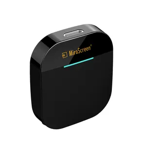 Mirascreen 2.4G/5G Miracast herhangi Cast kablosuz DLNA AirPlay HD TV çubuk mini PC Wifi ekran Dongle alıcı IOS android PC dizüstü