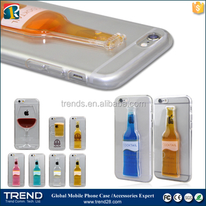 Alibaba gros bouteille de vin étui souple transparent pour iphone 6 <span class=keywords><strong>s</strong></span> - Product Image 6