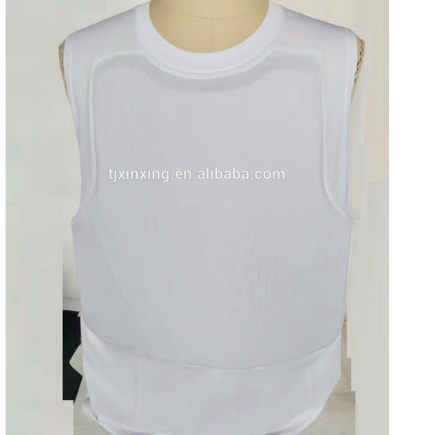 Скрываемая летняя рубашка NIJ IIIA с защитой от пули vip