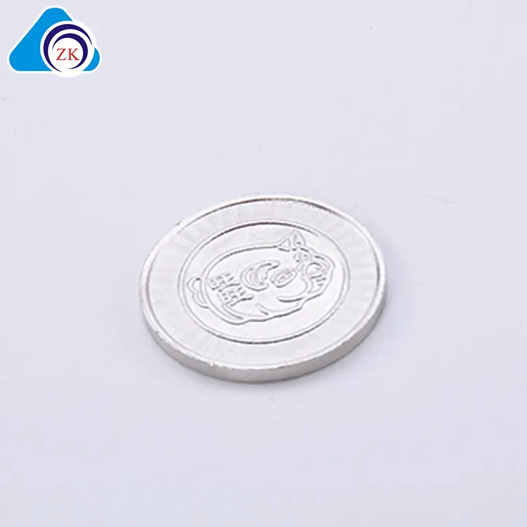 Nhà Sản Xuất Tùy Chỉnh Tốt Nhất Bán Giặt Bằng Thép Không Gỉ Token, Thuyền Trò Chơi Token Coin