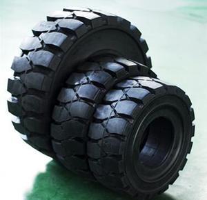 Neumáticos Sólidos 9.00-20/6.50, Neumático y Rueda Sólidos de Caucho para Montacargas, Resistentes al Desgaste, Neumáticos Sólidos para Vehículos Industriales - Product Image 2