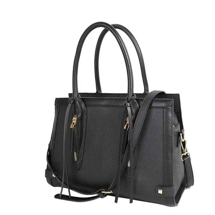 2020 hot sale factory direct price ladies bags wholesale custom black color branded designer handbag