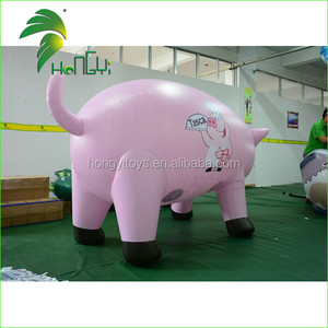 Gigante Gonfiabile Maiale Rosa/Gonfiabile Maiale Palloncini/Gonfiabile Maiale Pallone Ad Elio Per La Pubblicità - Product Image 4
