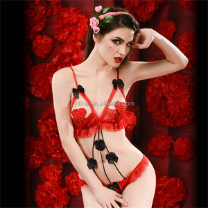 Copricapezzoli Sexy NC013 Autoadesivi, Copricapezzoli a Forma di Rosa Rossa con Nappina Rossa per Ragazze Sexy - Product Image 4