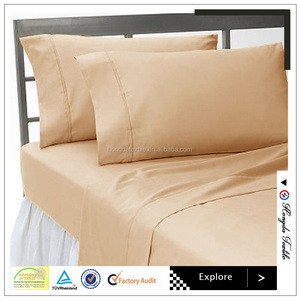 Draps en coton égyptien 400TC, ensembles de draps de mariage - Product Image 5