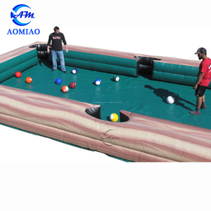 Barato juego al aire libre inflable mesa de billar de fútbol inflable para mesa de billar inflable - Product Image 1