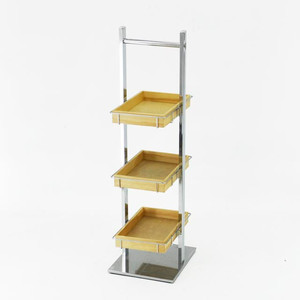 Fancy 3 Tier Non-woven Black Drawer Storage Cart - Product Image 4