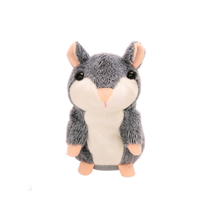 Leuke Elektronische Mimicry Huisdier Pluche Animal Toy Herhaal Talking Hamster Nieuwe Hot Selling Muis Huisdier Knuffel Rusland Hamster