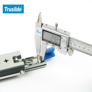 TH2053LK 53mm Voll auszug Schubladen schieber Lasts tärke 115 kg Hochleistungs-Teleskops chien verriegelung Voll auszug - Product Image 5