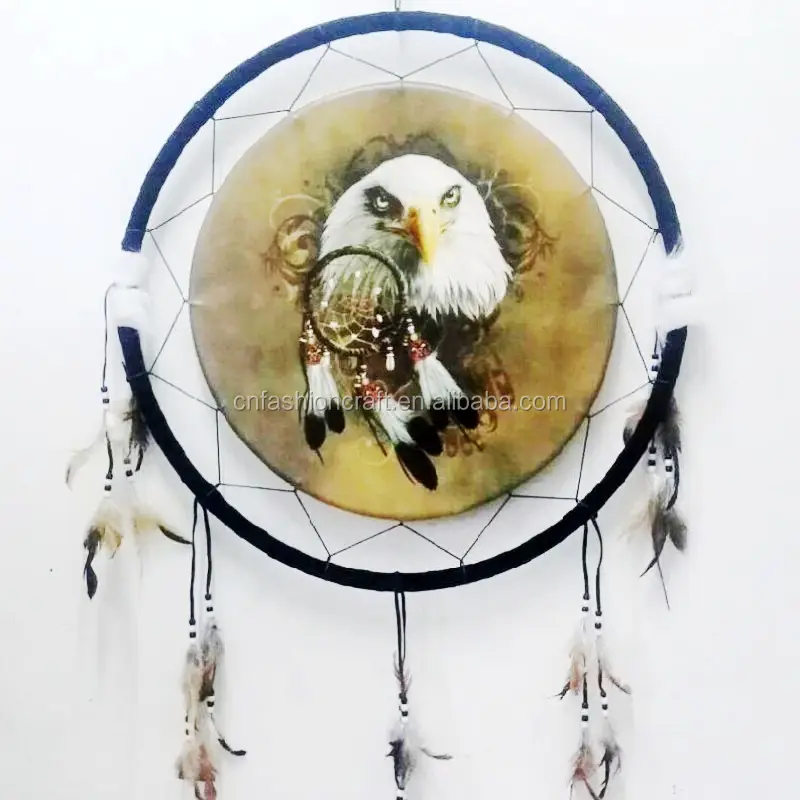 Dream Catcher Wall Hang Decor Feathers Beads Gift 60cm*60cm