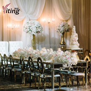 Tốt Phù Hợp Với Thép Không Gỉ Nhân Đôi 12 Chỗ Ngồi Bàn Ăn Hiện Đại - Product Image 2