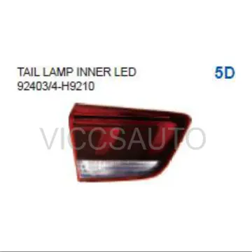 OEM 92403-H9210 92404-H9210สำหรับ KIA RIO 2017 HATCHBACK AUTO CAR TAIL โคมไฟ LED ด้านใน