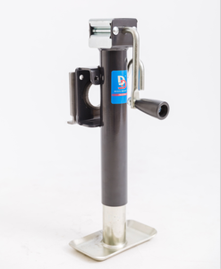 Nouveau Cric de <span class=keywords><strong>Remorque</strong></span> Latéral en Acier au Carbone, 2000 lbs, Course de 10 Pouces, Plaqué Zinc - Product Image 1