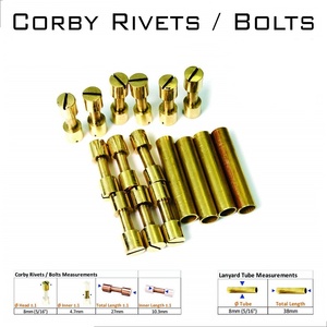Remaches Ocultos de Latón, Pernos Ciegos, Remaches <span class=keywords><strong>Corby</strong></span> para Conectar Manijas, Tornillos - Product Image 6