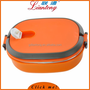 Amazon 2017 artículos calientes ecológico lonchera niños de artículos para el hogar, 3 capas de colores almuerzo bento box - Product Image 4