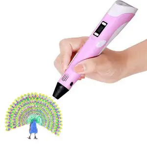 Huizhou Qiya 5V 2A Motor Plástico 3d desenhe pen com lcd