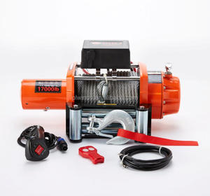 DC 12 V heavy duty verricello 17000lb/8000 kg/8ton 4wd/camion/<span class=keywords><strong>jeep</strong></span> trailer <span class=keywords><strong>winch</strong></span> - Product Image 3