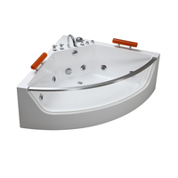 Baignoire de massage spa sexy d'angle, jacuzzi