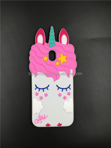 Custodia per Telefono Carina 3D Cartoon Sexy con Ciglia, Rosa, <span class=keywords><strong>Unicorno</strong></span> e Cavallo per <span class=keywords><strong>Samsung</strong></span> Galaxy J3 J5 J7 2017 Versione EU J330 J530 J730 - Product Image 4