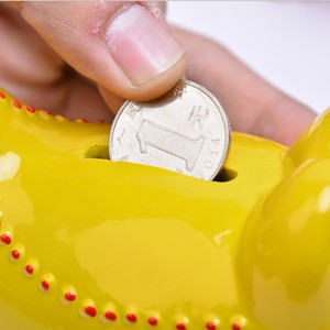 Obtenga 50% <span class=keywords><strong>de</strong></span> descuento en Creative DIY Lovely Kids Piggy Bank Ceramic Coin Bank Money Box Enviar consulta - Product Image 5