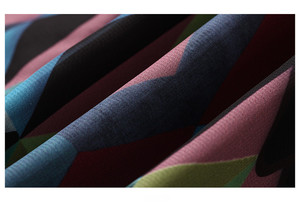 Autumn 2019 Runway Vintage <strong>Dress</strong> Women <strong>With</strong> Geometric Print <strong>Chiffon</strong> Loose <strong>Dresses</strong> Plus Size <strong>Midi</strong> Apparel Best Seller - Product Image 4