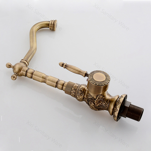 <span class=keywords><strong>Rubinetto</strong></span> Antico <span class=keywords><strong>per</strong></span> Lavabo <span class=keywords><strong>Bagno</strong></span> con Acqua Calda Miscelatore <span class=keywords><strong>per</strong></span> <span class=keywords><strong>Lavandino</strong></span> XR0124 - Product Image 3