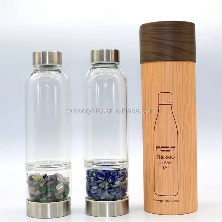 Best selling products crystal water bottle with exquisite carton