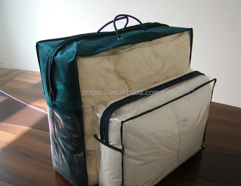 캄보디아 공장 홈 섬유 다운 이불 킹 및 퀸 사이즈 포장 가방
