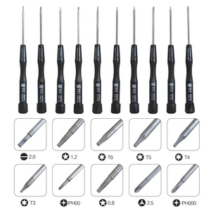 BST-8800E ชุดไขควงพื้นผิวเหล็กอเนกประสงค์10-in-1ความแม่นยำสูงสำหรับอุตสาหกรรม iPhone แล็ปท็อปซัมซุงซ่อม DIY - Product Image 3