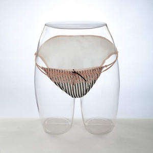 신지 뉴 스타일 마네킹 투명 마네킹 상반신 클리어 여성 힙 마네킹 속옷 디스플레이용 - Product Image 4