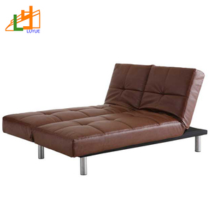 Oro de china fabricante venta <span class=keywords><strong>online</strong></span> multiusos muebles plegable cama tamaño queen cama sofá de cuero - Product Image 3
