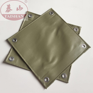 <span class=keywords><strong>Bâche</strong></span> enduite rugueuse/brillante imperméable verte de PVC de toile de PVC - Product Image 2