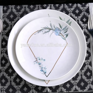 Elegante di cerimonia nuziale di ceramica da dessert <span class=keywords><strong>piatti</strong></span> con il basamento <span class=keywords><strong>piatti</strong></span> torta di <span class=keywords><strong>porcellana</strong></span> con il vostro logo - Product Image 3