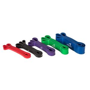 Red Premium Strength Training Workout Fitness Resistance Exerciser elastici in lattice Long <span class=keywords><strong>Power</strong></span> Pull Up Bands - Product Image 5