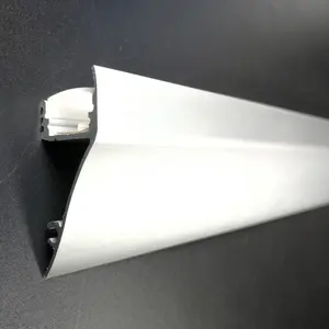 Perfil led de parede do canal de alumínio para a tira do diodo emissor de luz, montagem da superfície, molde do teto