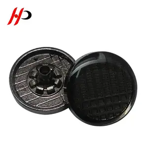 Fournisseur d'or de premier plan du Fujian, boutons-pression en alliage de zinc avec placage nickel noir personnalisé pour les manteaux Kurta pour hommes - Product Image 1