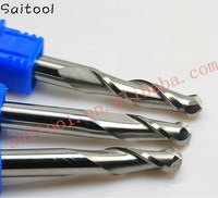 Offre Spéciale : Fraises Saitool MCD en diamant monocristallin jaune super dur, outils CNC pour le fraisage de métaux non ferreux, routeur OEM/ODM